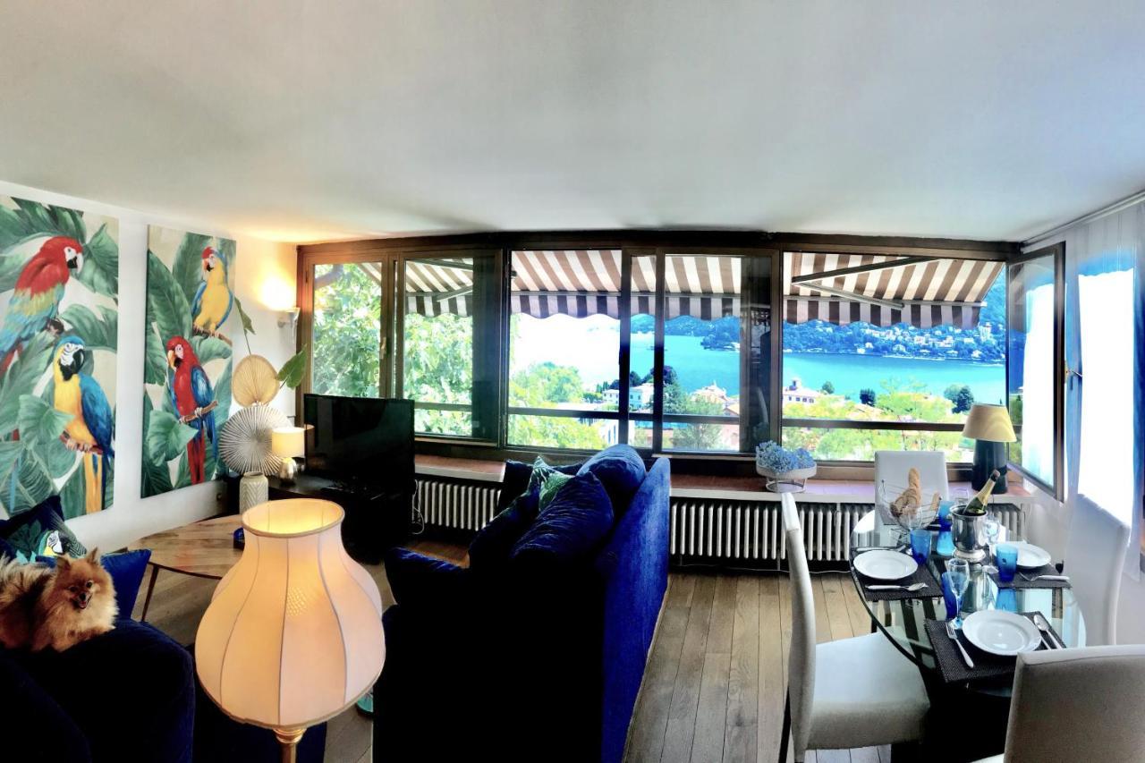 Luxury Villa In Como Lake Bagian luar foto