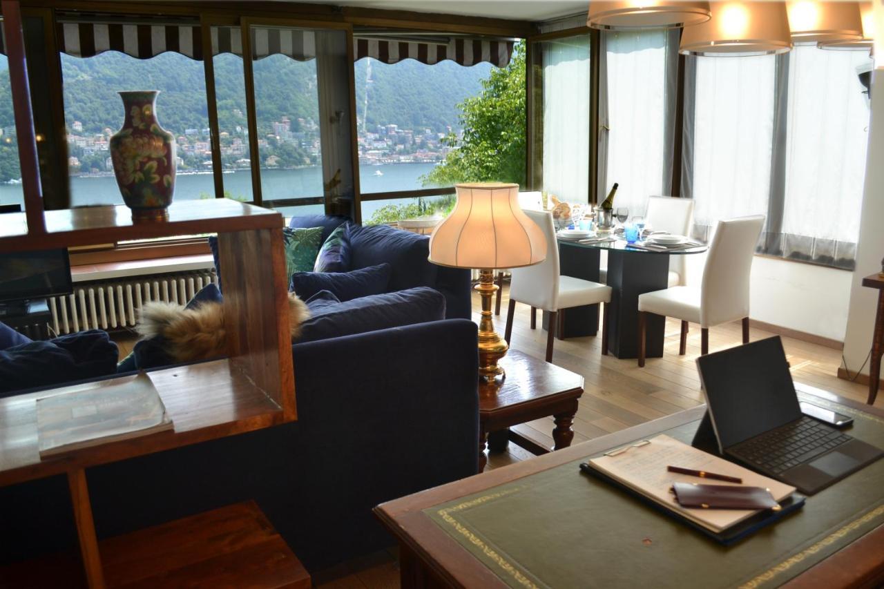 Luxury Villa In Como Lake Bagian luar foto
